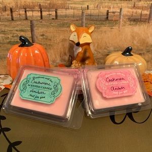 Wax tarts 2.4 oz Cashmere and Amber handmade